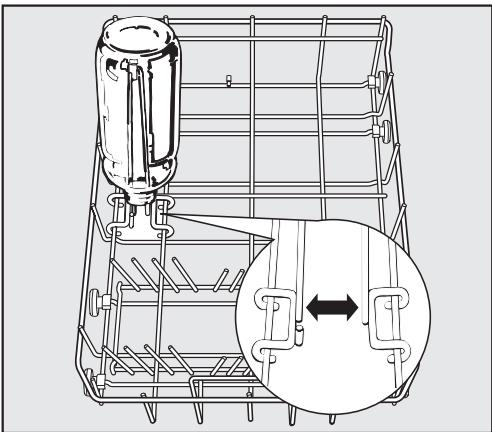MIELE G4486SCVI XXL - Support-flacon (en série ou en option suivant modele) - 1