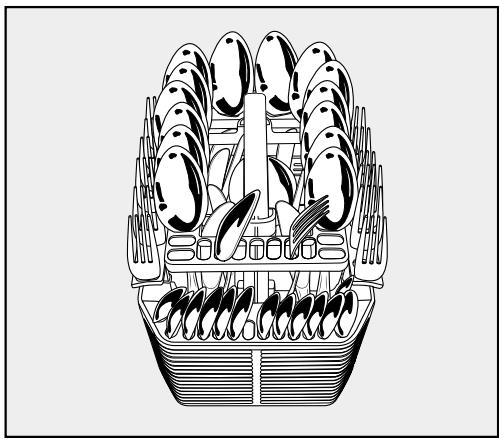 MIELE G 4922 EXTRA CLEAN - Lave-vaisselle avec panier à couverts - 5