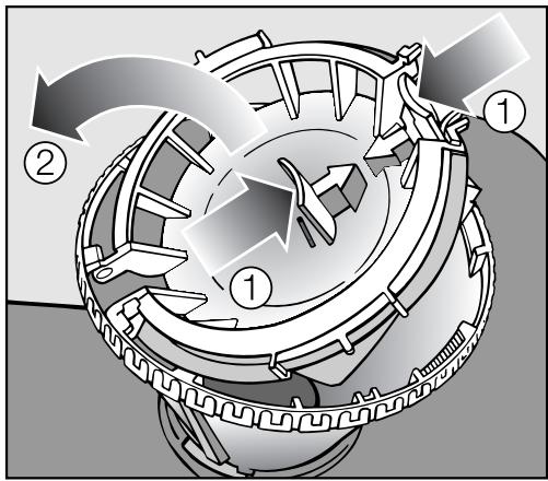 MIELE G 4922 EXTRA CLEAN - Nettoyage des filtres - 3