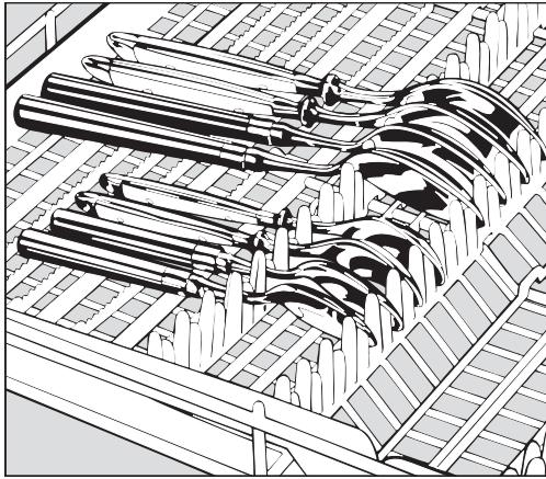 MIELE G 4922 EXTRA CLEAN - Tiroir à couverts - 1