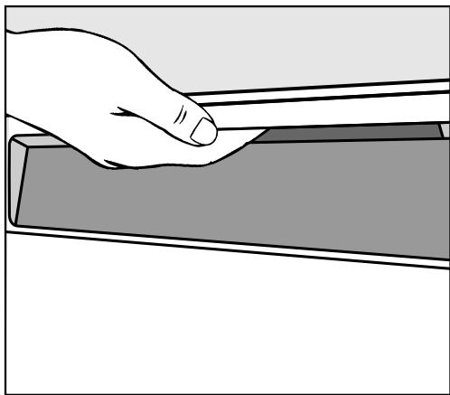 MIELE G 4922 EXTRA CLEAN - Ouverture de la porte - 1