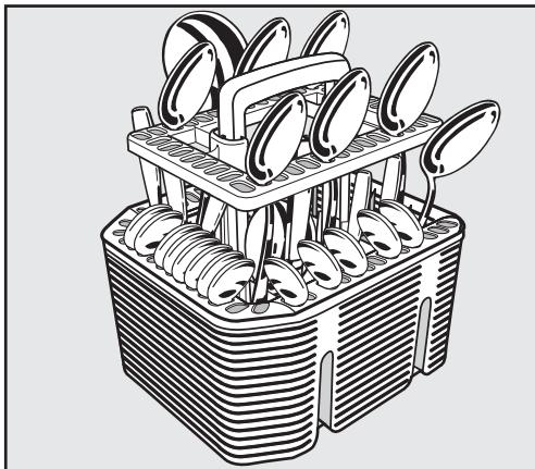 MIELE G 4922 EXTRA CLEAN - Complément pour le panier à couverts - 2