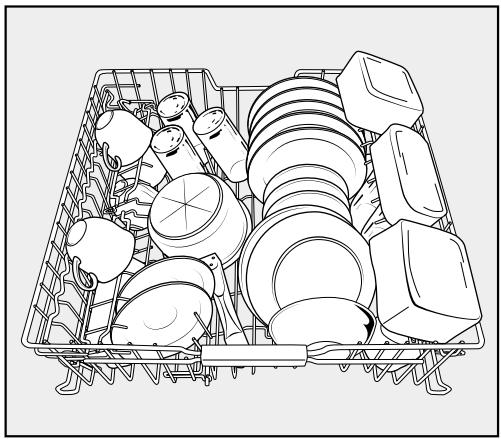MIELE G 4922 EXTRA CLEAN - Lave-vaisselle avec panier à couverts - 2