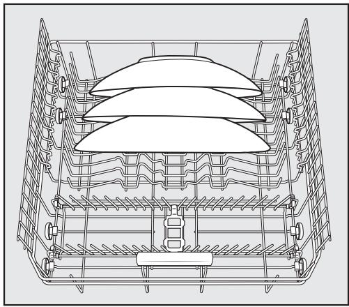 MIELE G 4922 EXTRA CLEAN - Panier inférieur - 1