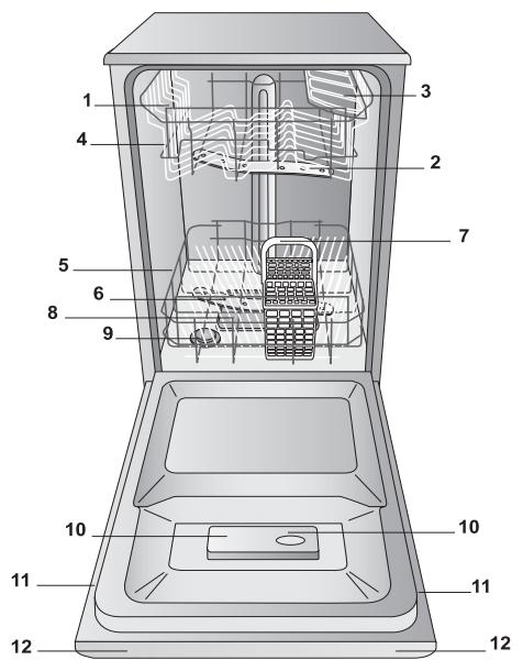 INDESIT DISR 16M19 A EU - Vista d'insieme - 1