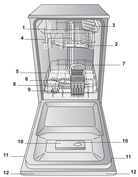 INDESIT DISR 16M19 A EU - Vue d'ensemble - 1