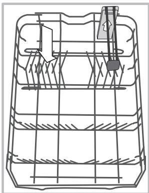 INDESIT DISR57M19CA EU - Geschirrspüler-Unterkorb - 3