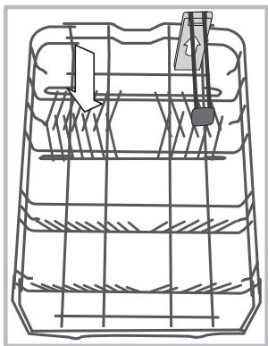 INDESIT DISR57M19CA EU - Lower rack - 2