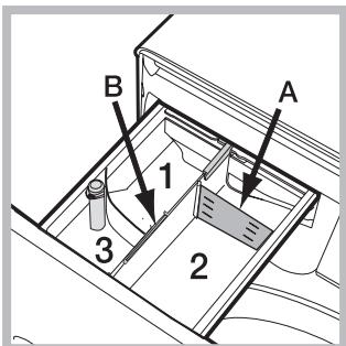 INDESIT BWE 91283X W FR - Detergent dispenser drawer - 1