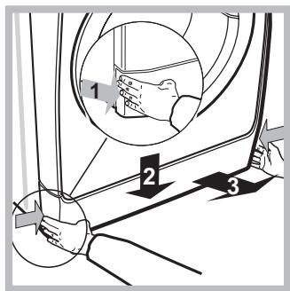INDESIT BWE 91283X W FR - Cleaning the pump - 1