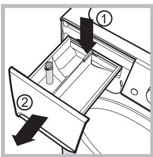 INDESIT BWE 91283X W FR - Cleaning the detergent dispenser drawer - 1