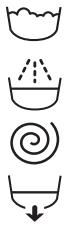 INDESIT EWC 71452 W FR - Wash cycle phase indicator lights - 1