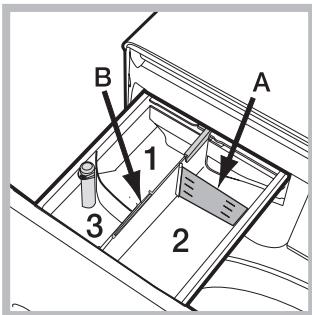 INDESIT INNEX BWA 101283X W FR - Tiroir à produits lessiviels - 1
