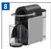 MAGIMIX NESPRESSO M110 PIXIE CLIP - 11376 - EERSTE GEBRUIK - 9