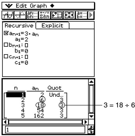 CASIO CLASSPAD 300 - Autres types de tables - 3