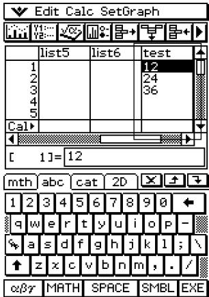 CASIO CLASSPAD 300 - - Opérations sur le ClassPad - 6