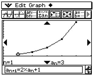 CASIO CLASSPAD 300 - 6-4 Emploi du suivi lié - 1