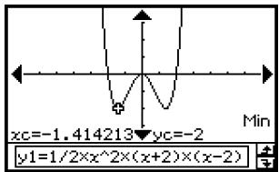 CASIO CLASSPAD 300 - Ecrans de résultat - 1