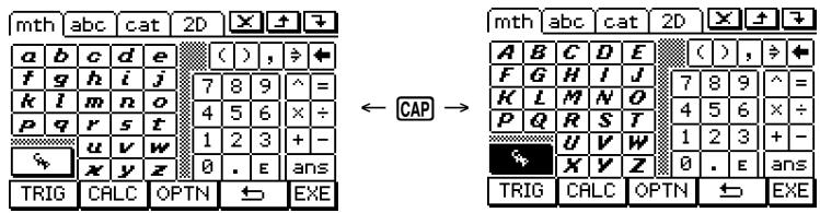 CASIO CLASSPAD 300 - - Jeu de la touche (VAR) - 1