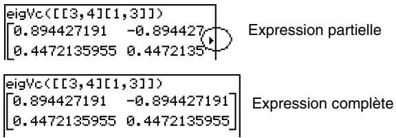 CASIO CLASSPAD 330 - Exemples d'écrans - 2