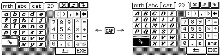 CASIO CLASSPAD 330 - - Jeu de touches [VAR] - 1