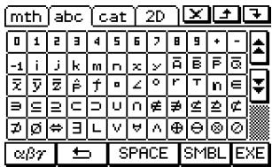 CASIO CLASSPAD 330 - - Jeu de touches (MATH) - 2