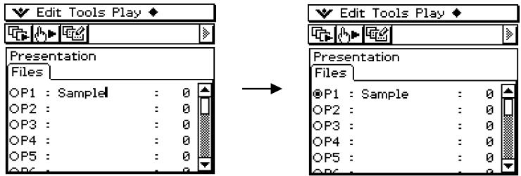 CASIO CLASSPAD 330 - - Créer une nouvelle presentation - 2