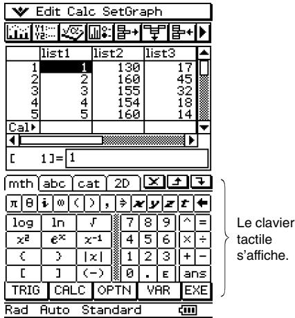 CASIO CLASSPAD 330 - - Afficher le clavier tactile - 3