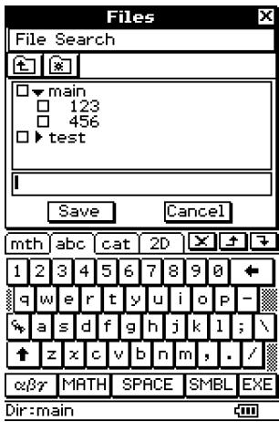 CASIO CLASSPAD 330 - Gestion des fichiers eActivity - 1
