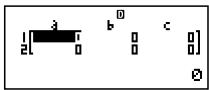 CASIO FX92 COLLEGE 2D - Saisie de coefficients - 1