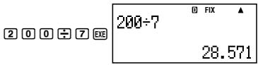 CASIO FX92 COLLEGE 2D - Réglage du nombre de chiffres à afficher : Fix ou Sci - 2