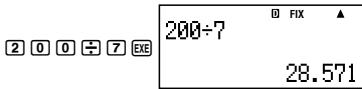 CASIO FX92 COLLEGE 2D - Réglage du nombre de chiffres à afficher : Fix ou Sci - 4