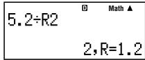 CASIO FX92 COLLEGE 2D - Calculs avec reste - 3