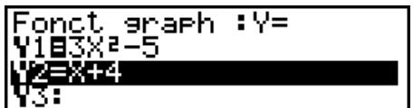 CASIO GRAPH 100 USB - - Pour éoperator une fonction - 6