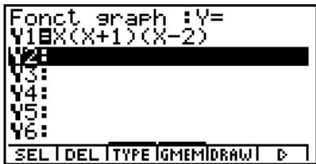 CASIO GRAPH 100 USB - FUNCTION DE TABLE - 3