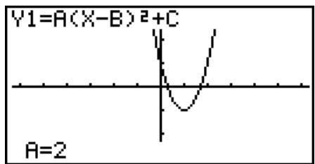 CASIO GRAPH 100 USB - Ecran de résultat - 2