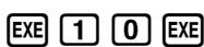 CASIO GRAPH 100 USB - Exemple 2 Utiliser le programme OCTA (page 8-1-2) pour creer un programme qui calcule l'aire (cm^2) et le volume (cm^3) d'un tetraèdre régulier quand la longueur d'une face est 7, 10 et 15 cm - 11