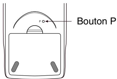 CASIO GRAPH 100 USB - Bouton P (en cas de blocage) - 1