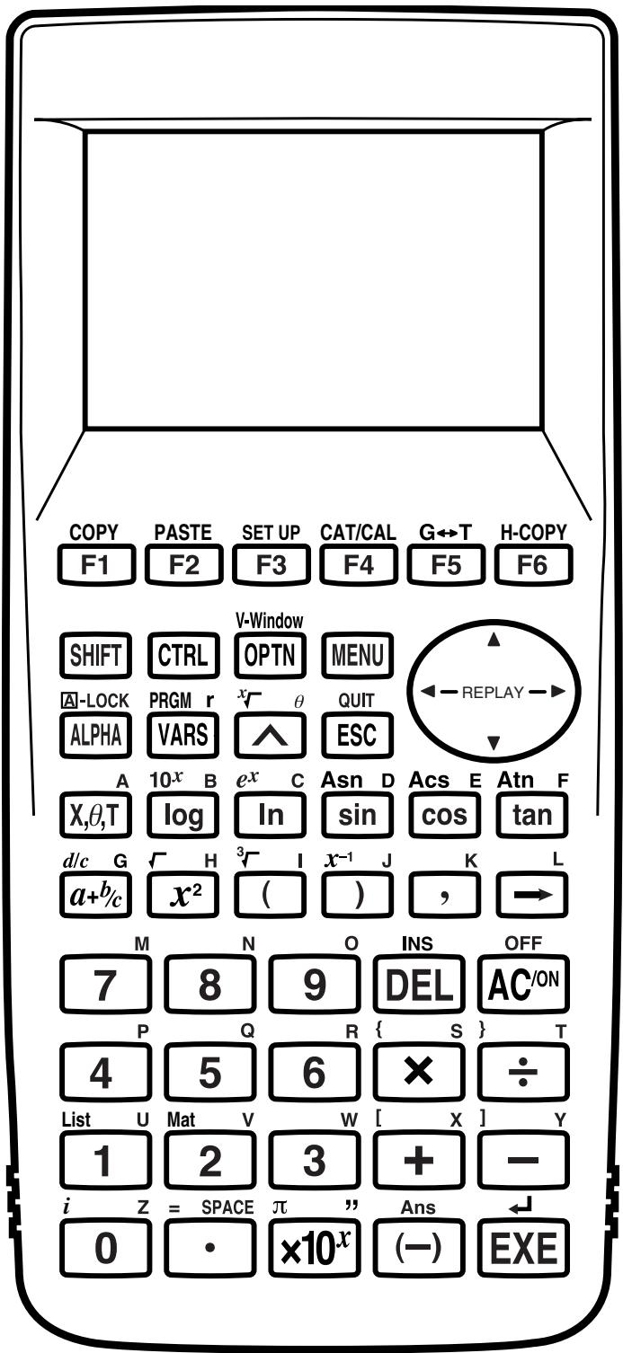 CASIO GRAPH 100 USB - 1-1 Touches - 1