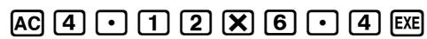 CASIO GRAPH 100 USB - Utilisation de la mémoire de répétition - 2