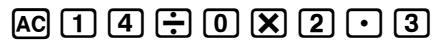 CASIO GRAPH 100 USB - Pour faire des corrections dans le calcul d'origine - 2