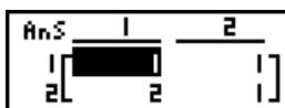 CASIO GRAPH 100 USB - - Opérations arithmetiques sur une matrice - 7