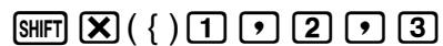 CASIO GRAPH 100 USB - Saisie des données de listes - 2