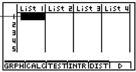CASIO GRAPH 100 USB - 6-1 Avant d'effectuer des calculs statistiques - 1