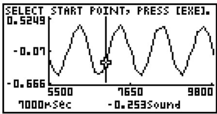 CASIO GRAPH 25+ - To transform sampled data to list data - 1