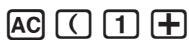 CASIO GRAPH 25+ - Example 2 Ecrire (1 + 25)^2 - 1