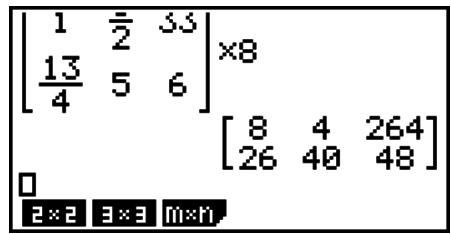 CASIO GRAPH 25+ - Exemple Effectuer le calcul suivant - 4