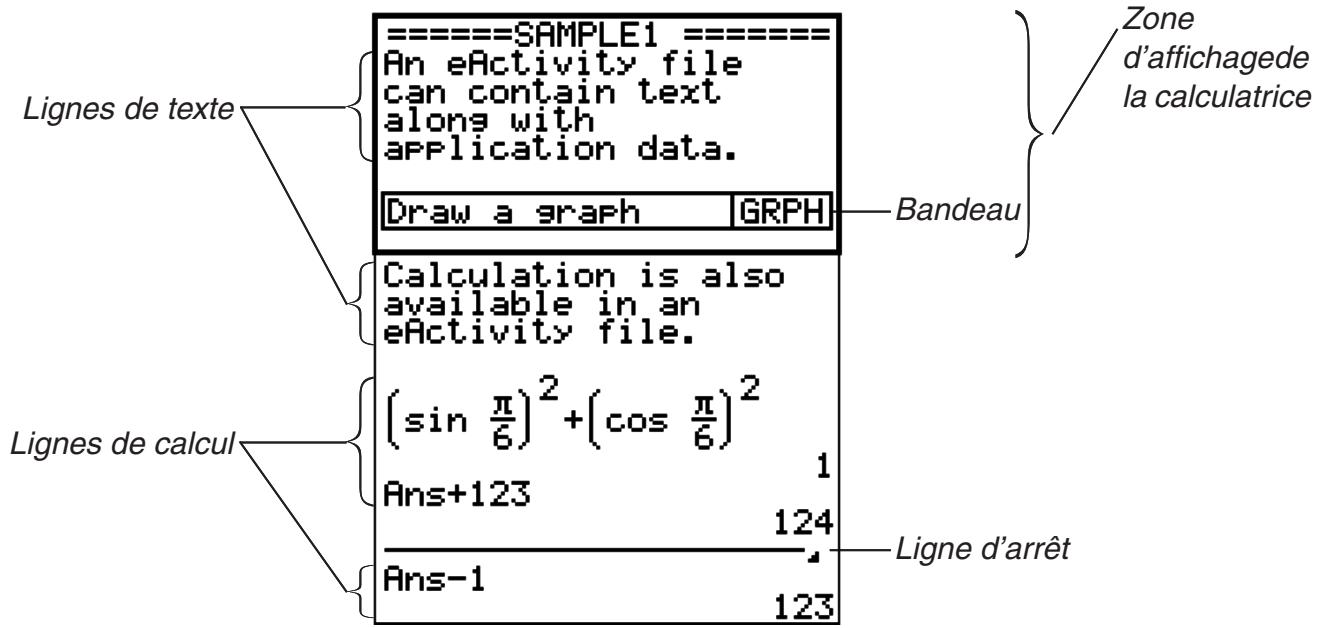 CASIO GRAPH 25+ - Aperçu de l'application eActivity - 3