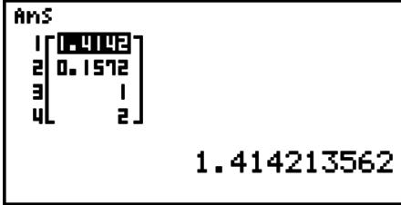 CASIO GRAPH 25+ - ■ Graph type camembert - 4