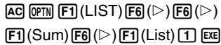 CASIO GRAPH 35 - Example - 1